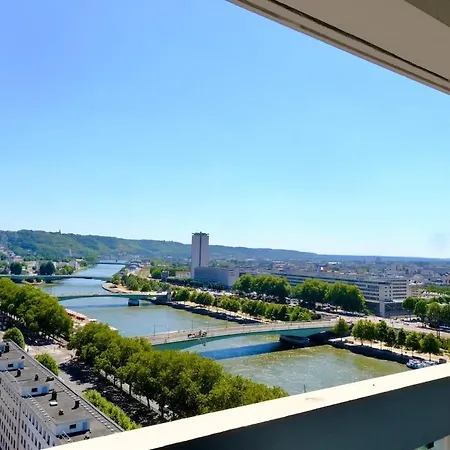 Vue Panoramique - 4 Pers - Balcon * Rouen